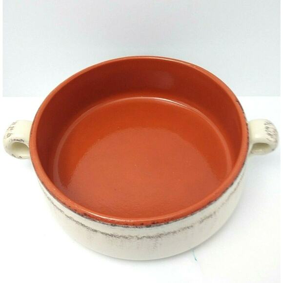 De Silva Terra Cotta Pottery Dish Made In Italy - Picture 2 of 6